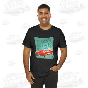 Route 66 Frenchie - Unisex Short Sleeve Tee